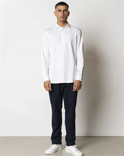 Clean Cut Copenhagen - Clean Formal Stretch Skjorte - White